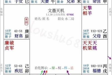 解密紫微斗数四化飞星排盘：提升运势的关键技巧
