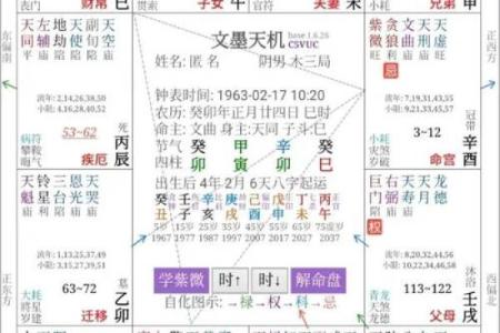 紫微排盘揭秘：流年运势全面解析