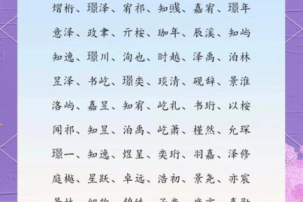 免费男孩起名大全，送你最独特的名字灵感