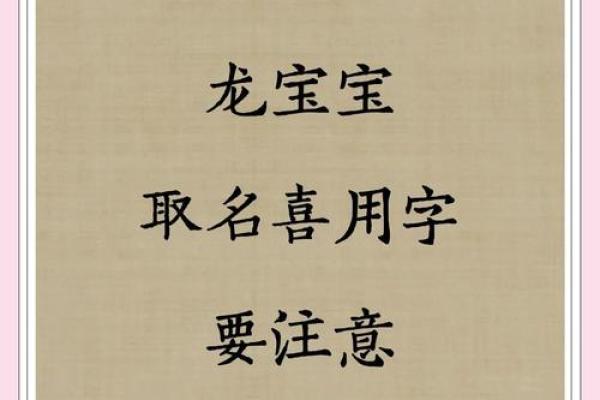 出生龙宝宝必看：创意与传统结合的完美名字