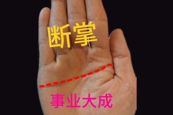 断掌男人：揭秘手相中的神秘力量