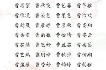 曹姓起名大全，帮你选出最有创意的名字
