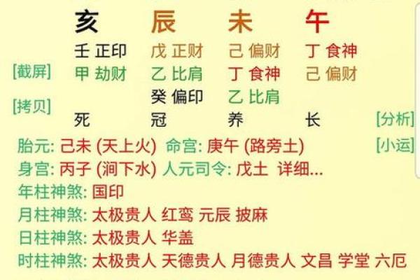八字命理排盘模板：全面解析命运走势的秘密
