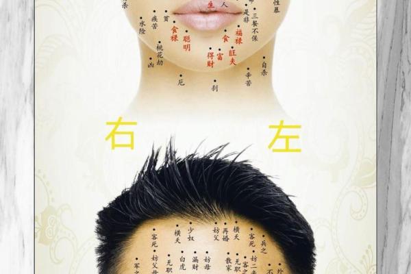 头部痣相解析：男性运势的神奇预示，一图掌握命运奥秘