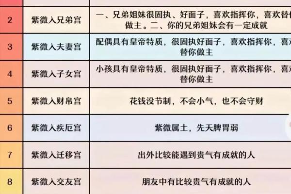 网络紫薇排盘分析：最全指南助你洞察人生关键点