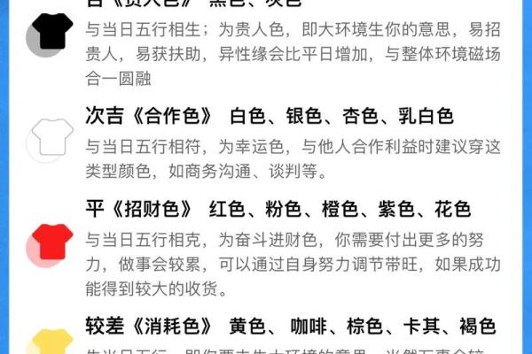 每日五行穿衣法则，轻松搭配提升运势
