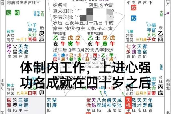 紫微斗数排盘揭秘：名人命运与人生轨迹的神秘关联