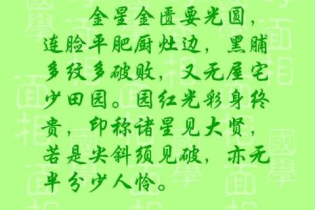 揭秘面相：一眼识破命运走向