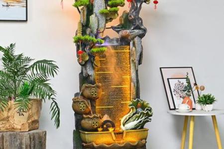 家居风水秘籍：假山摆放，助你风生水起财运旺