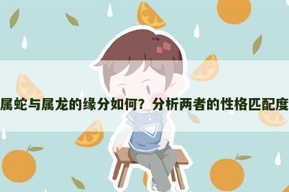 属蛇与属龙的缘分如何？分析两者的性格匹配度
