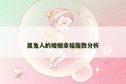 属兔人的婚姻幸福指数分析