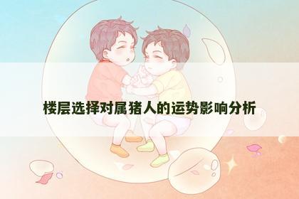 楼层选择对属猪人的运势影响分析