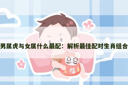男属虎与女属什么最配：解析最佳配对生肖组合