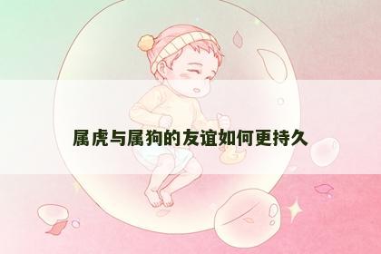 属虎与属狗的友谊如何更持久