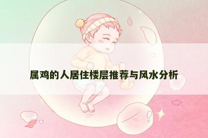 属鸡的人居住楼层推荐与风水分析