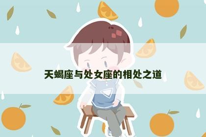 天蝎座与处女座的相处之道