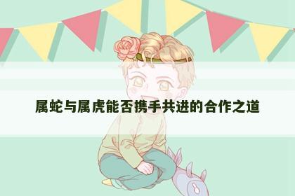 属蛇与属虎能否携手共进的合作之道