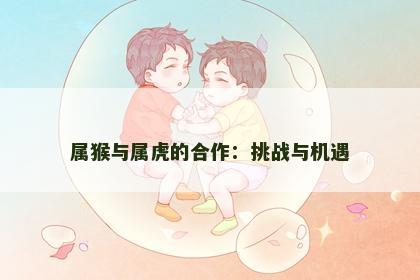 属猴与属虎的合作：挑战与机遇