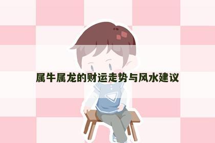 属牛属龙的财运走势与风水建议