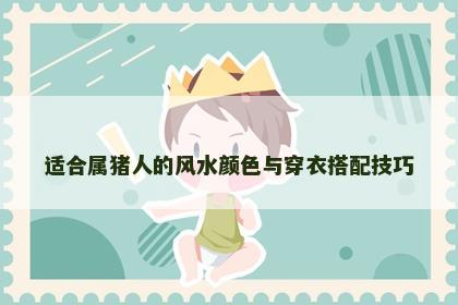 适合属猪人的风水颜色与穿衣搭配技巧