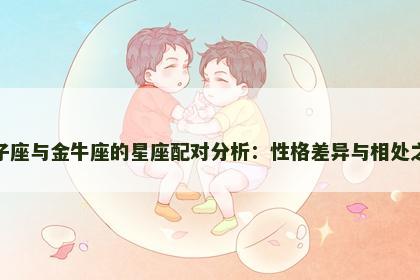 双子座与金牛座的星座配对分析：性格差异与相处之道