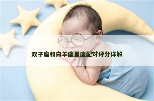 双子座和白羊座星座配对评分详解