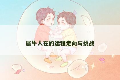 属牛人在的运程走向与挑战